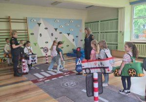 Dzieci utrwalały zasady bezpieczeństwa na drodze