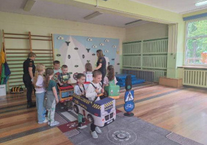 Dzieci utrwalały zasady bezpieczeństwa na drodze