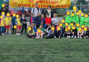 Zdjęcie grupowe wszystkich zawodników