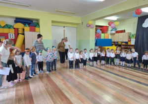 Uroczystość pasowanie na przedszkolaka
