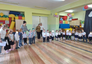 Uroczystość pasowanie na przedszkolaka