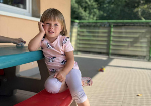 Dzieci z grupy Nutki podczas zabaw i zajęć