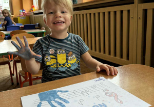 Dzieci z grupy Nutki podczas zabaw i zajęć