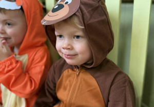 Dzieci z grupy Nutki podczas Balu Jesieni