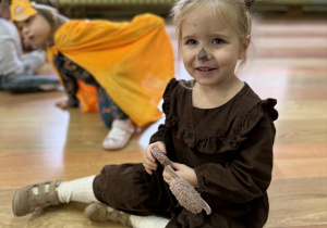 Dzieci z grupy Nutki podczas Balu Jesieni