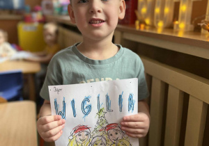 Dzieci z grupy "Nutki" podczas zajęć dydaktycznych