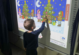 Zajęcia z wykorzystaniem tablicy multimedialnej