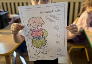 Dzieci z grupy Nutki podczas zajęć dydaktycznych