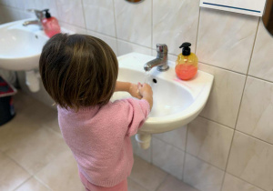 Dzieci z grupy Nutki podczas zajęć dydaktycznych