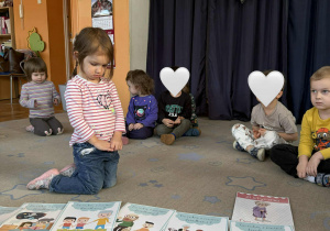 Dzieci z grupy Nutki podczas zajęć dydaktycznych