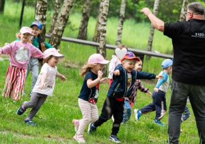 Dzieci z grupy "Nutki" podczas wycieczki