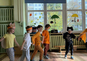 Dzieci z grupy Biedronki podczas balu