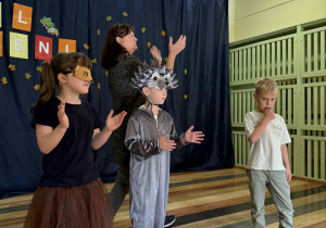 Dzieci z grupy Biedronki podczas balu