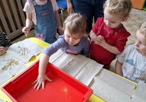 Dzieci eksperymentują z wodą