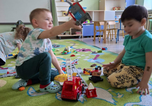 Zabawy z klockami Lego Education