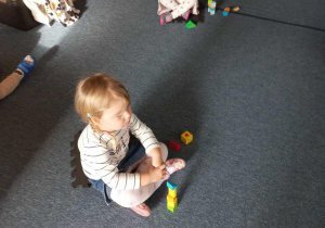 Zabawy konstrukcyjne z klockami